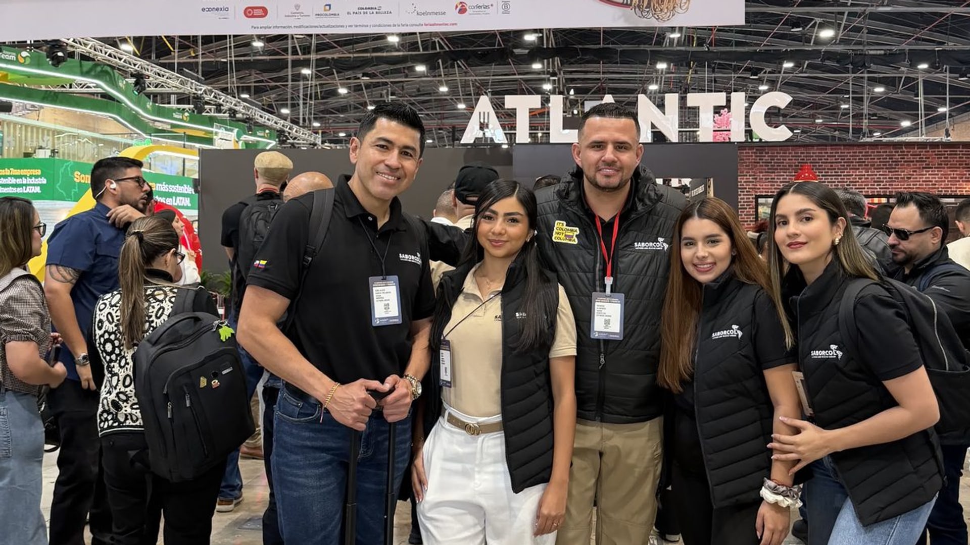 SaborCol team at Alimentec — Anuga Select Colombia